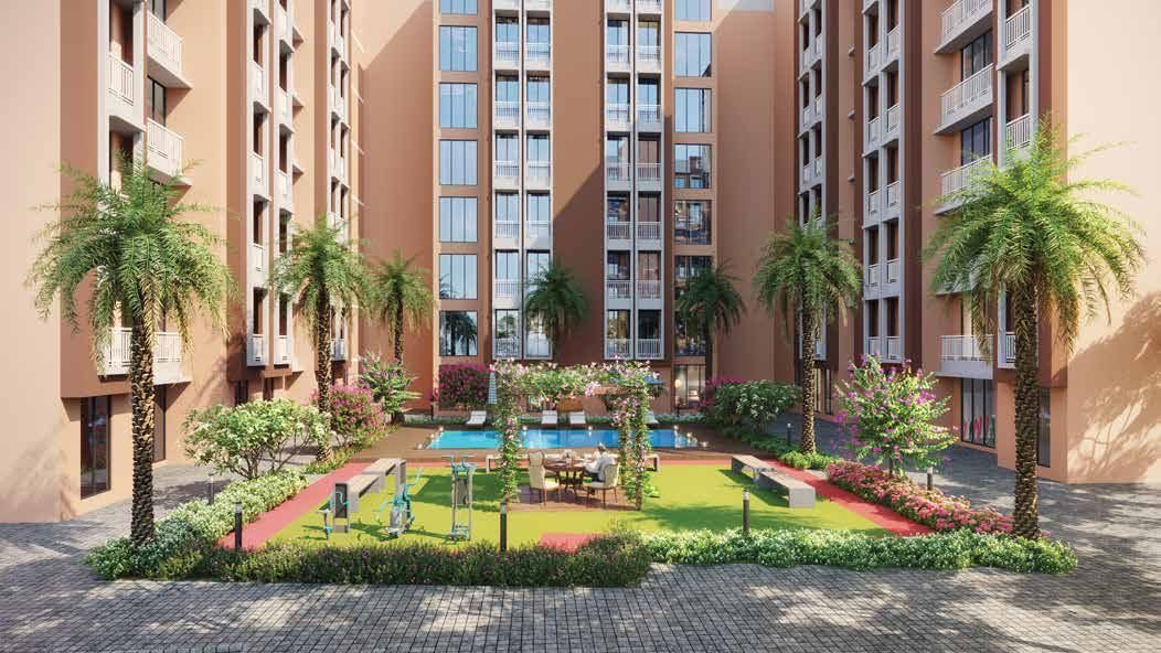 Landscaped garden