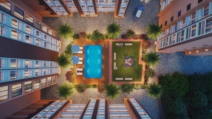 Pool deck